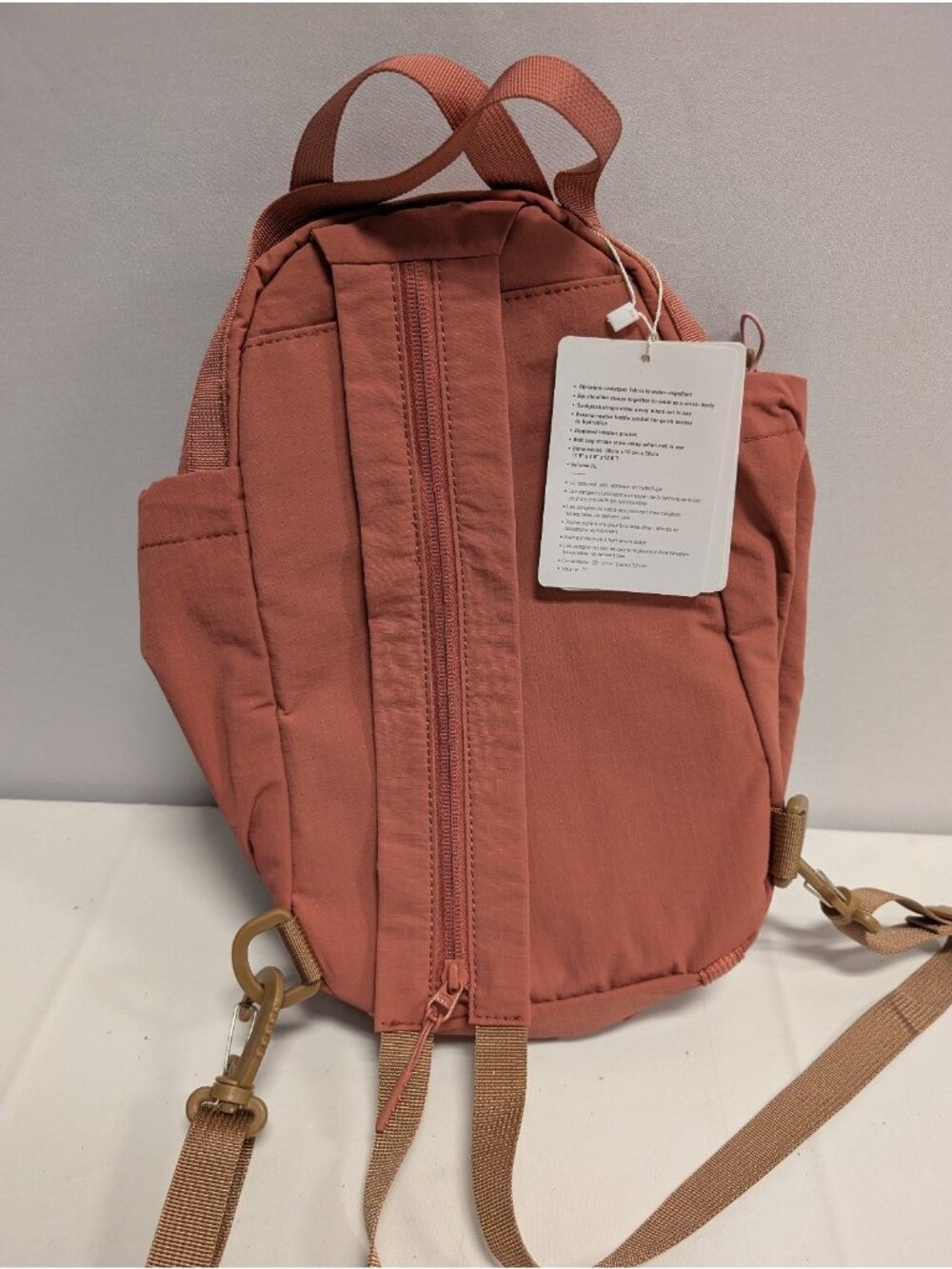LULULEMON Pack and Go Multi Wear Backpack Spiced Chi NWT - Picture 2 of 6